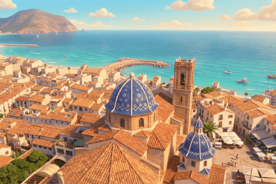 Césped artificial DonCesped en El Albir, L'Alfàs del Pi, Costa Blanca