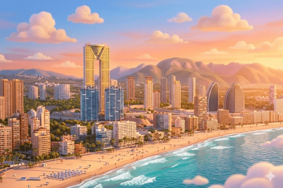 Césped artificial DonCesped en vivienda Benidorm