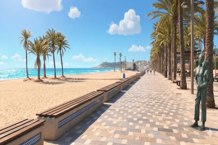 Césped artificial DonCesped en San Juan de Alicante, Sant Joan d'Alacant